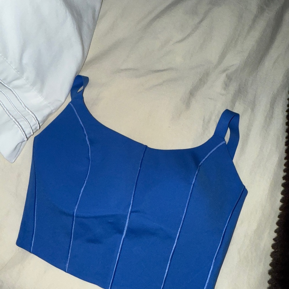 Aerie Royal Blue Crop Top